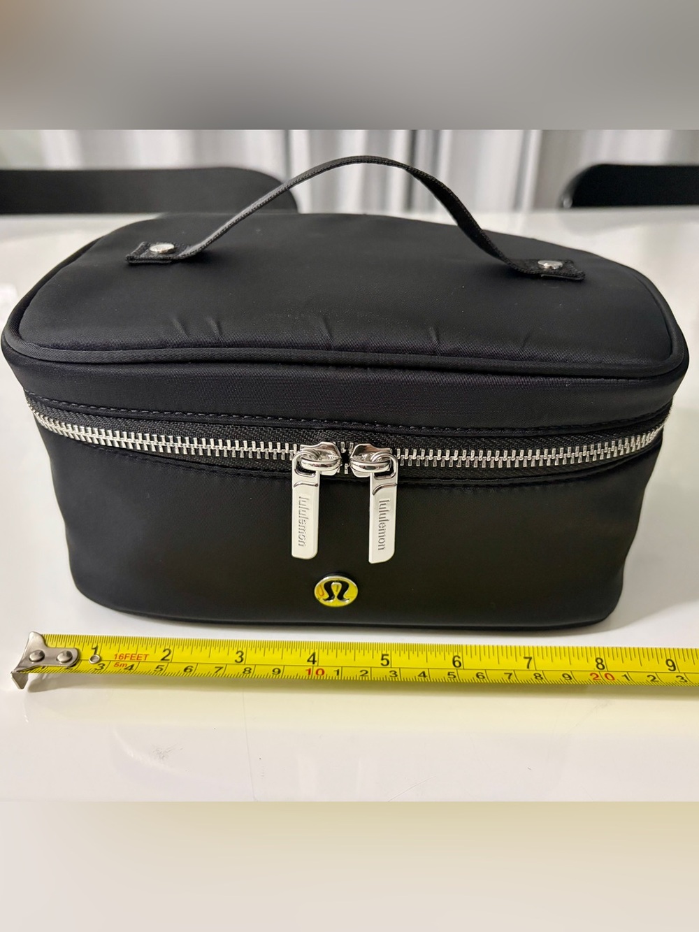 lululemon athletica Black Travel Cosmetic Case